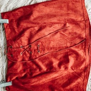 Cute forever 21 ruby skirt.